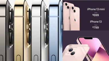 Apple iPhone 13 Series Launched: पहा आयफोन 13 सीरीजची किंमत,  Pad Mini, Watch Series 7 आणि iPad देखील लॉन्च