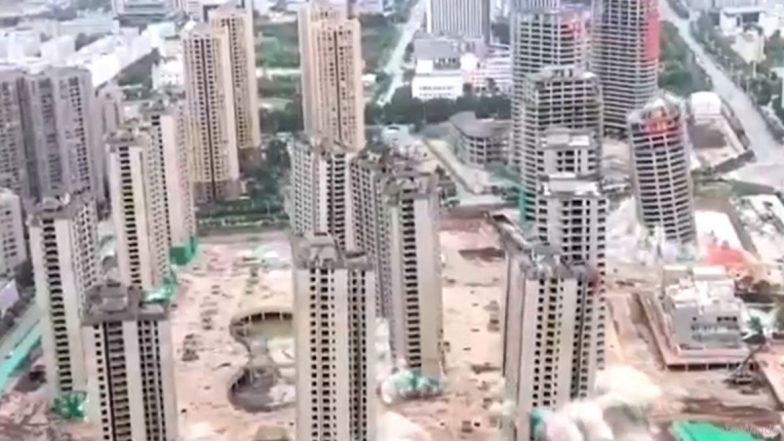 Skyscrapers Demolished: अवघ्या 45 सेकंदात शेकडो कोटींच्या 15 गगनचुंबी इमारती जमीनदोस्त; पहा अंगावर काटा आणणारा Video
