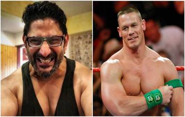 WWE स्टार John Cena याने शेअर केले Arshad Warsi याचे फोटो; सोशल मीडियावर युजर्सकडून भन्नाट प्रतिक्रिया