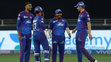 IPL 2021, DC vs RR: दिल्ली कॅपिटल्सच्या वेगवान गोलंदाजांचा अबू धाबीमध्ये कहर, राजस्थानचे सलामीवीर झटपट बाद