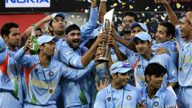 ICC World T20 Trophy: आजच्या दिवशी 2007 रोजी महेंद्र सिंह धोनी याच्या भारतीय क्रिकेट संघाने रचला होता इतिहास  (Video)