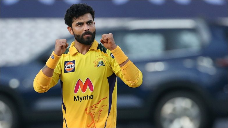 IPL 2021, SRH vs CSK: हैदराबादला तगडा फटका, Wriddhiman Saha चे अर्धशतक हुकले; जडेजाने 44 धावांवर दाखवला पॅव्हिलियनचा रस्ता