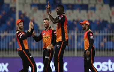 IPL 2021, SRH vs PBKS: पंजाबचे शेर झाले ढेर, हैदराबादसमोर विजयासाठी 126 धावांचे माफक लक्ष्य, Holder च्या खात्यात तीन विकेट