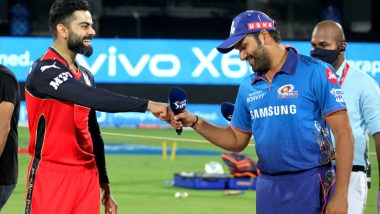 IPL 2021, RCB vs MI: बेंगलोरविरुद्ध मुंबईचा कर्णधार रोहित शर्माने जिंकला टॉस, रोहितच्या ‘पलटन’मध्ये मॅच-विनर अष्टपैलूचे पुनरागमन