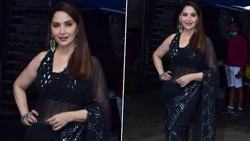 अभिनेत्री Madhuri Dixit चे डान्स दीवाने सेट वरील फोटो पहिलेत का? (See Pics)