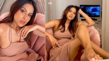 Nia Sharma Hot Photos: निया शर्मा हिचे सोफ्यावरील बोल्ड फोटोशूट, हॉटनेस अंदाज पाहून फुटेल घाम