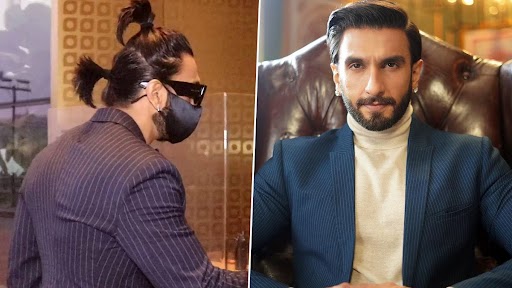 Ranveer Singh याचा नवा लूक,  2 पोनीटेल बांधलेल्या लूकमध्ये एअरपोर्टवर झाला स्पॉट