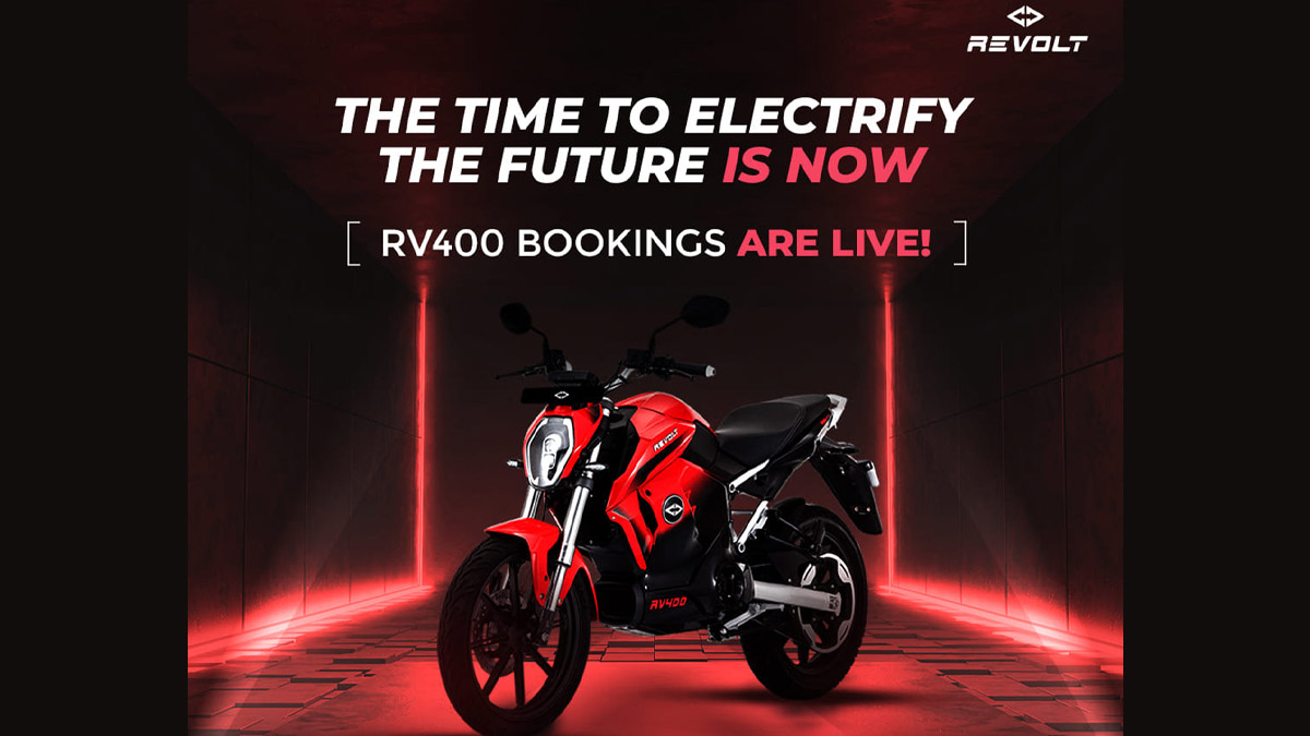 Revolt RV400 ई-बाईक ची बुकिंग आजपासून सुरु; जाणून घ्या किंमत आणि फीचर्स