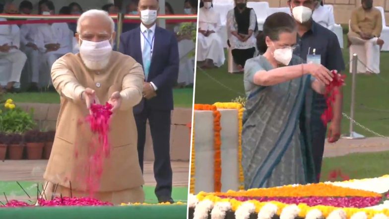 Gandhi Jayanti 2021: PM Narendra Modi सह मान्यवरांनी दिल्लीत राजघाटावर जाऊन महात्मा गांधीजींना अर्पण केली आदरांजली