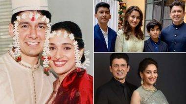 Madhuri Dixit आणि Shriram Nene यांच्या लग्नाला 22 वर्ष पूर्ण; अभिनेत्रीने शेअर केला खास व्हिडिओ (Watch Video)