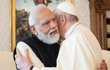 PM Modi-Pope Francis Meet: तब्बल 21 वर्षानंतर भारतीय पंतप्रधानांनी व्हॅटिकनमध्ये घेतली पोपशी भेट; जाणून घ्या पीएम नरेंद्र मोदी व पोप फ्रान्सिसमध्ये काय झाली चर्चा