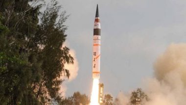 Agni-5 Missile: भारताला मोठे यश; अग्नी ५ क्षेपणास्त्राची यशस्वी चाचणी, पल्ला पाच हजार किमी