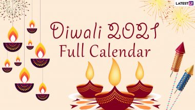 Diwali 2021 Calendar With Dates in India: यंदा  दिवाळीत धनतेरस, लक्ष्मी पूजन ते भाऊबीज कधी? जाणून घ्या संपूर्ण वेळापत्रक