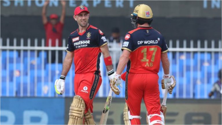 IPL 2021, RCB vs PBKS: शारजाहत मॅक्सवेलची फटकेबाजी, बेंगलोरचे पंजाबसमोर 165 धावांचे आव्हान; शमीच्या अंतिम षटकात तीन विकेट