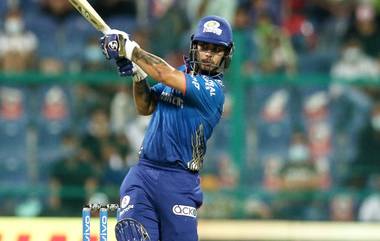 IPL 2022, MI vs RR Match 9: मुंबई इंडियन्सला जोरदार झटका, अर्धशतक करून ईशान किशन आऊट