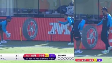 T20 World Cup 2021: MS Dhoni  याने Rishabh Pant याला दिले विकेटकिपिंगचे धडे, व्हिडिओ व्हायरल