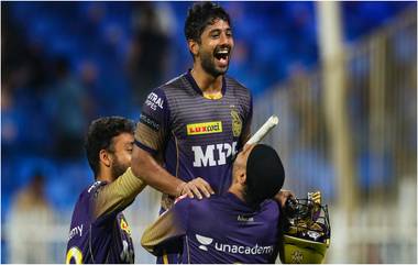 IPL 2021 Qualifier 2, KKR vs DC: राहुल त्रिपाठीचा विजयी षटकार, कोलकाता नाईट रायडर्सचा धमाका, दिल्लीवर रोमांचक विजयासह फायनलमध्ये दिमाखदार एन्ट्री