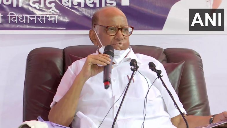 Sharad Pawar Corona Positive: शरद पवारांना कोरोनाची लागण, जितेंद्र आव्हाड यांनी दिली माहिती