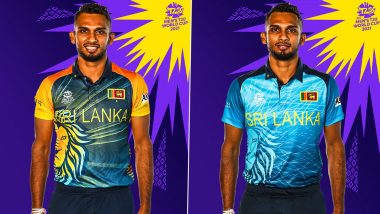 Sri Lanka T20 World Cup 2021 Jersey: पात्रता फेरीपूर्वी श्रीलंकेची टी-20 विश्वचषक नवीन जर्सी लाँच, पहा Photos