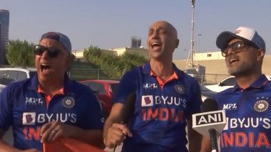 T20 World Cup 2021, IND vs PAK: पाकिस्तानविरुद्ध सामन्यापूर्वी ‘भारत आर्मी’ने केला विराट कोहली आणि टीम इंडियाचा जयघोष (Watch Video)