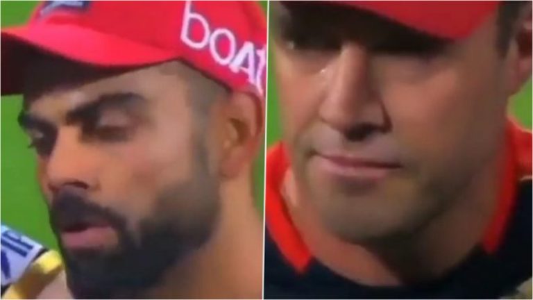 Virat Kohli, AB de Villiers In Tears: आरसीबी हारली, विजेतेपदाचे स्वप्न उध्वस्त झाल्यानंतर विराट कोहली, एबी डिव्हिलियर्स ढसाढसा रडले (Watch Video)