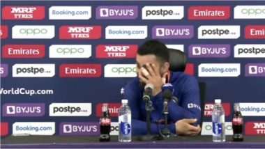 T20 World Cup 2021: टीम इंडियात Rohit Sharma च्या स्थानावर पत्रकाराने उचलले बोट, Virat Kohli ने अशी केली बोलती बंद (Watch Video)