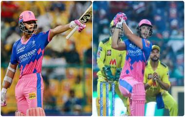 IPL 2021, RR vs CSK: रुतुराजवर भारी जयस्वाल-दुबेची धमाकेदार अर्धशतकं, 180 धावांचा डोंगर पार करून राजस्थानचा चेन्नईवर 7 विकेटने थरारक विजय