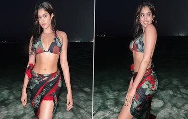 Janhvi Kapoor Hot Bikini Look: दुबईमध्ये अशाप्रकारे एन्जॉय करत आहे जान्हवी कपूर; पहा तिचा हॅाट बिकनी लूक (See Photos)