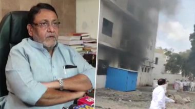 Ahmednagar Hospital Fire: रुग्णालयाच्या आगीला जे कोणी दोषी असतील त्यांच्यावर कारावाई होणार; नवाब मलिकांची महिती