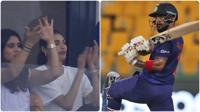 T20 World Cup 2021: स्कॉटलंडविरुद्ध KL Rahul साठी टाळ्या वाजवताना Athiya Shetty झाली स्पॉट, पहा Photo