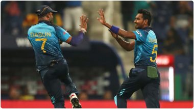 SL vs WI, T20 WC 2021: सुपर-12 च्या अंतिम सामन्यात श्रीलंकेचा दिमाखदार विजय, वेस्ट इंडिजला पराभूत करून गतविजेत्यांचा विश्वचषकात खेळ खल्लास केला