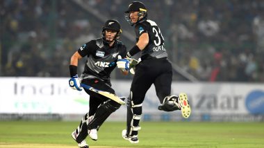 IND vs NZ 1st T20I 2021: मार्टिन गप्टिल-Mark Chapman यांनी गोलंदाजांना झोडपलं, न्यूझीलंडचे भारतापुढे 165 धावांचे आव्हान