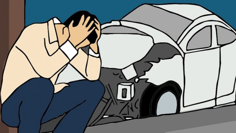 Ahmednagar Accident: ऊसाच्या ट्रलीला धडक बसून कारचा अपघात, तीघे जण जागीच ठार, अहमदनगर जिल्ह्यातील घटना