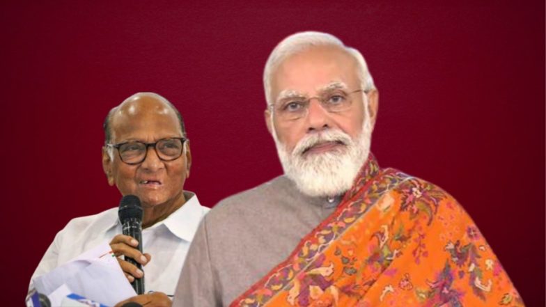 PM Narendra Modi on Sharad Pawar: शरद पवार यांच्याकडून मिळते प्रेरणा, नरेंद्र मोदी यांच्याकडून कौतुकोद्गार; काँग्रेसवर टीकास्त्र