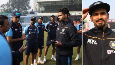 IND vs NZ 1st Test: चार वर्षांच्या अथक परिश्रमानंतर Shreyas Iyer बनला टीम इंडियाचा टेस्ट क्रिकेटर नंबर 303, दिग्गज क्रिकेटपटूने केले संघात स्वागत (Watch Video)