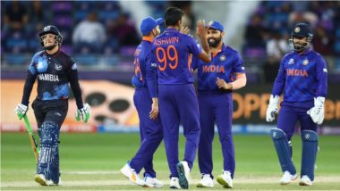 IND vs NAM, ICC T20 World Cup 2021: अश्विन-जडेजाच्या फिरकीपुढे नामिबियाई फलंदाज हतबल, अखेरच्या सामन्यात भारतासमोर 133 धावांचे टार्गेट