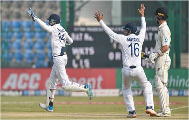 IND vs NZ 1st Test Day 4: अखेरच्या दिवसाचा रोमांच वाढला; चौथ्या दिवसाखेर न्यूझीलंडच्या 1 बाद 4 धावा, भारताला 9 विकेटची आवश्यकता