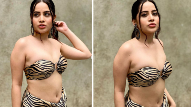 Urfi Javed Bikini Video: हिरव्या रंगाची बिकिनी घालून बागेत फिरताना दिसली उर्फी जावेद; पहा तिचा बोल्ड अंदाज (Watch)