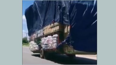 Viral Video: अरे बापरे..! हा ट्रक आहे की बाईक? व्हिडिओ पाहा आणि तुम्हीच ठरवा