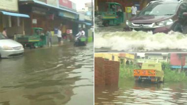 Chennai Heavy Rain: चेन्नईमध्ये मुसळधार पाऊस, शहराच्या सखल भागात साचले पाणी