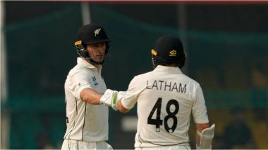 IND vs NZ 1st Test Day 2: टॉम लॅथम-विल यंगची आश्वासक सुरुवात, Tea ब्रेकपर्यंत न्यूझीलंडच्या बिनबाद 72 धावा; भारताकडे 273 धावांची आघाडी