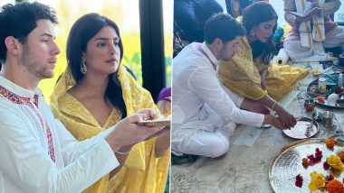 Priyanka Chopra & Nick Diwali 2021: प्रियांकाने निकसोबत केलं लक्ष्मी पूजन, फोटो व्हायरल