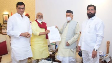 Maharashtra: राज्य सरकारचं शिष्टमंडळानं घेतली राज्यपालांची भेट