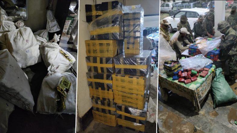 आसाम रायफल्सच्या जवानांची मोठी कारवाई, 500 कोटींहून अधिक किमतीचे ड्रग्ज जप्त