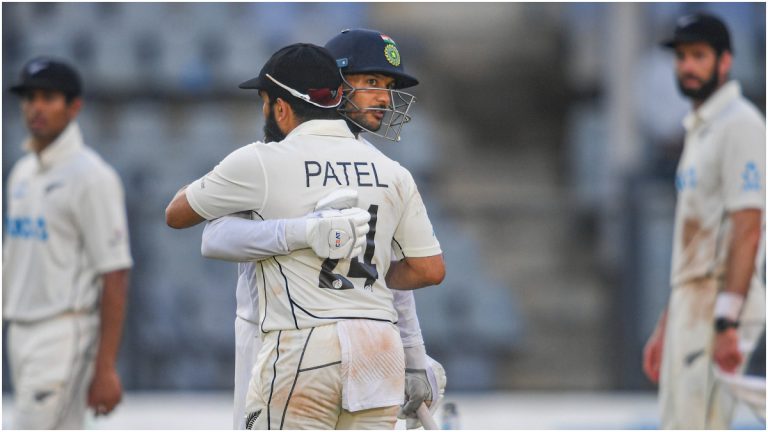 IND vs NZ 2nd Test Day 3: टीम इंडियाला पहिला झटका, Mayank Agarwal ला 62 धावांवर एजाज पटेलने दाखवला पॅव्हिलियनचा रस्ता