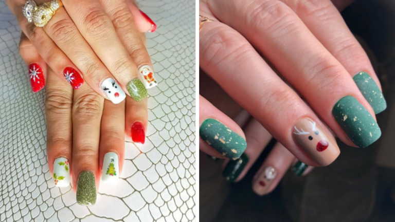 Christmas 2021 Nail Art Ideas and Tutorials: नाताळ सणानिमित्त नखांवर सांताक्लॉज ते ख्रिसमस ट्री च्या सोप्प्या नेल आर्टचे पहा व्हिडिओ