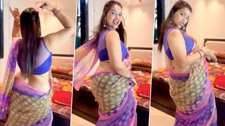 Desi Bhabhi Dance Video:  ड्रिंग ड्रिंग सायकल निघाली.. गाण्यावर महिलेचा बिनधास्त डान्स (Watch Video)