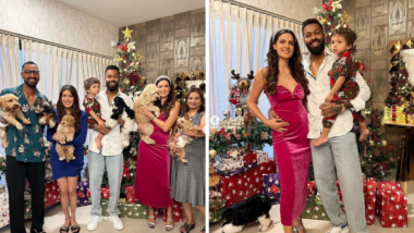 क्रिकेटर Hardik Pandya याची पत्नी Natasa Stankovic चे ख्रिसमस पार्टीच्या फोटोत दिसले बेबी बंप? युजर्संनी दिल्या अशा प्रतिक्रिया