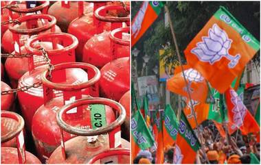 LPG Became Expensive: गॅस महागला, चुलीत जाळण्यासाठी सरपण तर कामाला येईल; भाजप अध्यक्ष जेपी नड्डा यांच्या सभेवेळी लोकांनी खेचले होर्डींग्ज