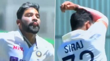 IND vs SA 1st Test Day 3: भारताचा वेगवान गोलंदाज Mohammad Siraj ने विकेट घेतल्यावर केले क्रिस्टियानो रोनाल्डो स्टाईल सेलिब्रेशन! (Watch Video)